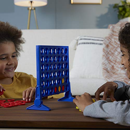 Connect 4 Classic Grid , 4 in a Row Game, Strategy Board Games for Kids, 2 Player . for Family and Kids, Ages 6 and Up