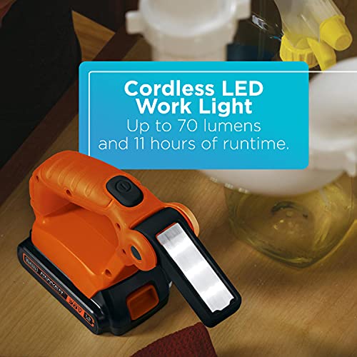 BLACK+DECKER 20V MAX Power Tool Combo Kit, 4-Tool Cordless Power Tool Set with 2 Batteries and Charger (BD4KITCDCRL)