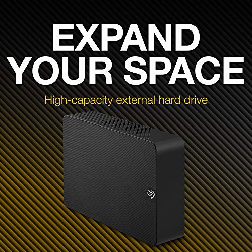 Seagate Expansion 16TB External Hard Drive HDD - USB 3.0, with Rescue Data Recovery Services (STKP16000402)