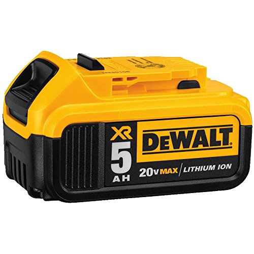 DEWALT 20V MAX Battery Starter Kit with 2 Batteries, 5.0Ah (DCB205-2CK) 20V MAX* Circular Saw, 6-1/2-Inch, Cordless, Tool Only (DCS565B)