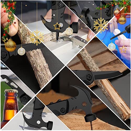 Gifts for Men Unique, WESTLEY Multitool, 15 in 1 Survival Gear, Camping Accessories, 4 Screwdrivers heads with Magnetic, Christmas Gifts for Men, Lock Function, cool gadgets for men WT15H