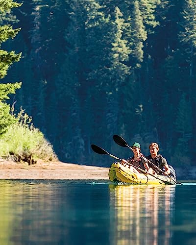 INTEX 68303EP Excursion Pro K1 Inflatable Kayak Set: Includes Deluxe 86in Aluminum Oars and High-Output Pump