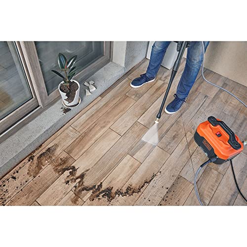 BLACK+DECKER Electric Cold Water Pressure Washer, 1,600 MAX PSI, 1.2 GPM (BEPW1600)