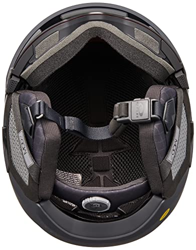 Oakley FOS90064294NS Mod7 Blackout/PrizmSapphreIrd S Skiing Helmet With Built-in magnet Goggles