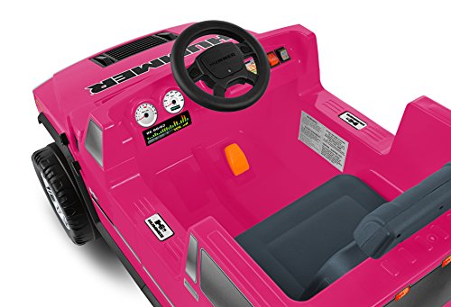 National Products 6V Pink Hummer H2 Battery Operated Ride-on