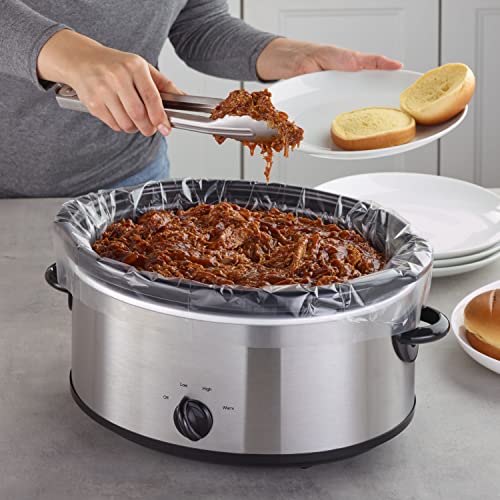 Reynolds Kitchens Slow Cooker Liners, Regular (Fits 3-8 Quarts), 6 Count (Pack of 2), 12 Total