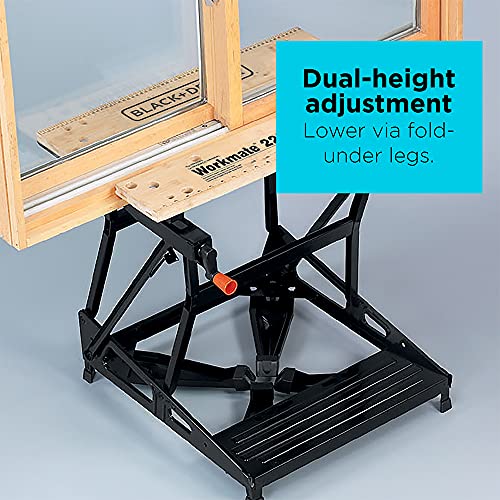 BLACK+DECKER Portable Work Bench and Vise (WM225-A)