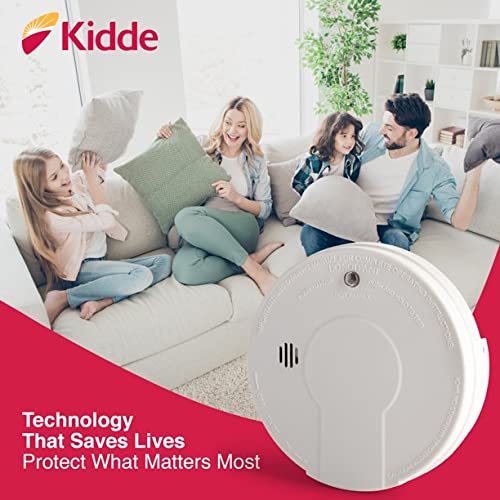 Kidde Smoke Detector, Battery Powered with Test Button