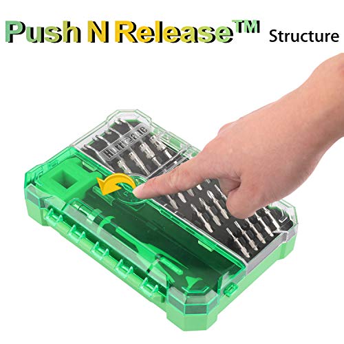 27 in 1 Precision Screwdriver Set with Magnetic Driver Kit, Professional Electronics Tool Kit for Repair iPhone, Android, Computer, Laptop, Watch, Glasses, PC etc