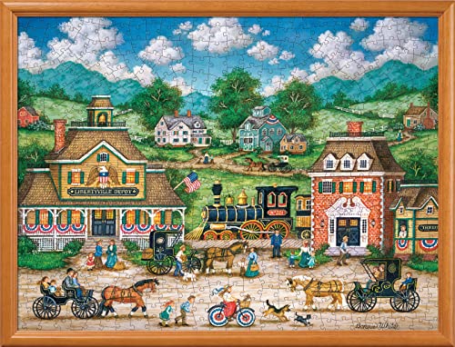 Masterpieces 550 Piece Jigsaw Puzzle for Adults, Family, Or Kids - Libertyville Depot - 18"x24"