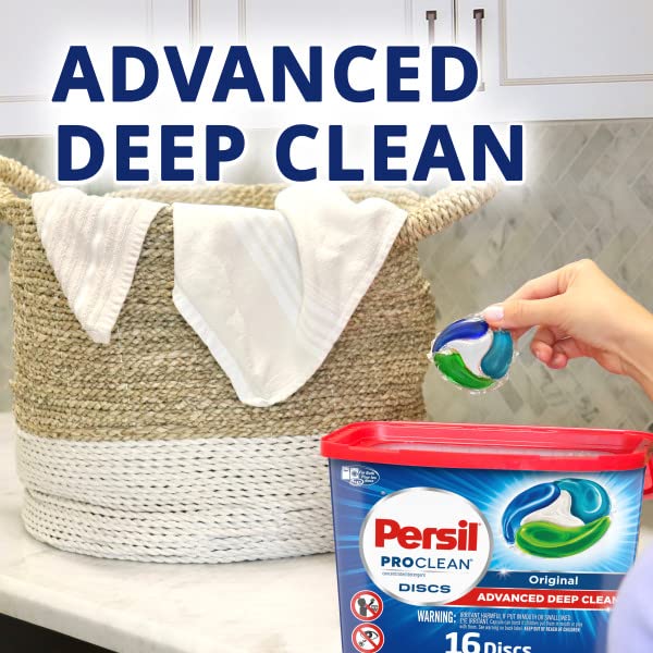 Persil Discs Laundry Detergent Pacs, Original, 16 Count