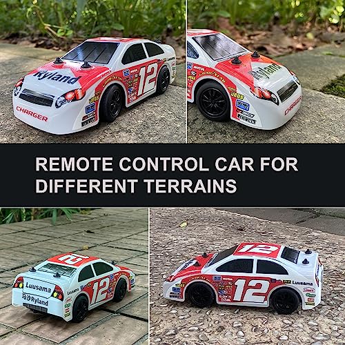 Boersma Remote Control Car, Fast RC Drift Car for Boys - 1/28 Scale 2WD High Speed Off Road Mini RC Car, Hobby Racing Vehicle Toys Gifts for Kids Age 3 4 5 6+
