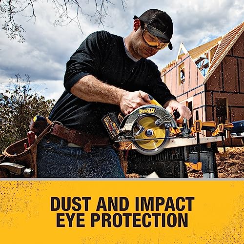 Dewalt DPG82-11C Concealer Clear Anti-Fog Dual Mold Safety Goggle, Clear Lens, 1 Pair