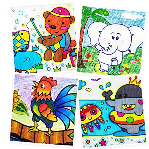 DLUCKY 208 PCS Art Supplies, Drawing Art Kit for Kids Adults Art Set with Double Sided Trifold Easel, Oil Pastels, Crayons, Colored Pencils, Watercolor Pens Gift for Girls Boys Artist,Blue