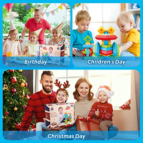 DQMOON Montessori Toys for 2-4 Year Old Boys Girls Toddlers Preschool Learning Activities 30Pcs Building Blocks Stacking Educational Toys STEM Sensory Toys Gifts for Kids Age 1-2 4 5 6