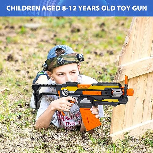 Automatic Toy Gun, Electric Toy Foam Blasters & Guns with 40 Bullets, Kids Toys for 6 7 8 9+ Year Old Boys, Cool Great Birthday Gift for Kids, Teens & Adults
