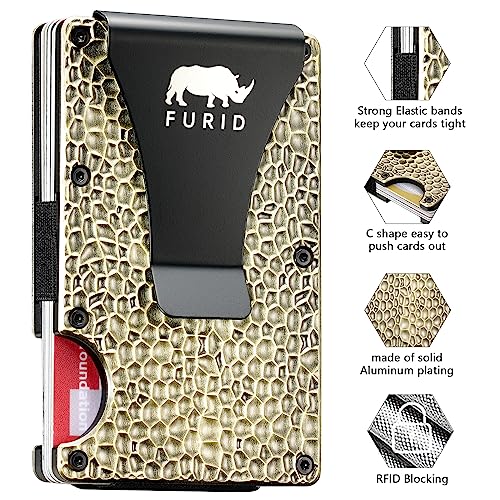 Metal Wallet for Men, Slim Wallet with Money clip, Minimalist Wallet For Men, Credit Card Holder Wallets for Men Gift