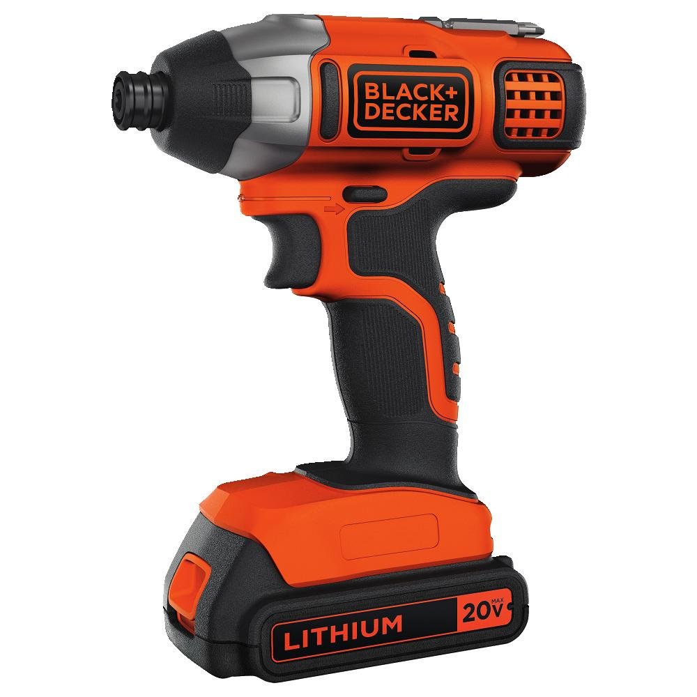 BLACK+DECKER 20V MAX Impact Driver Kit with Jig Saw (BDCI20C & BDCJS20B)