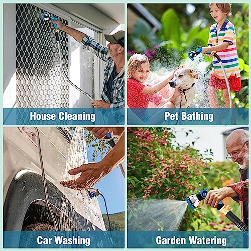 Garden Hose 100 ft Metal - Stainless Steel Water Hose Flexible Garden Hose Lighweight Metal Hose No Kink Water Pipe