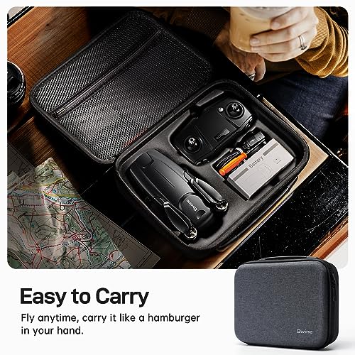 Bwine F7MINI Drones with Camera for Adults 4K 60Mins Flight Time, 5GHz WiFi Transmission, GPS Auto Return, Follow Me, Waypoints, Circle Fly, Beginner Mode, Less Than 250G, Customized Carrying Case, 2 Batteries + 2 Sets of Propellers