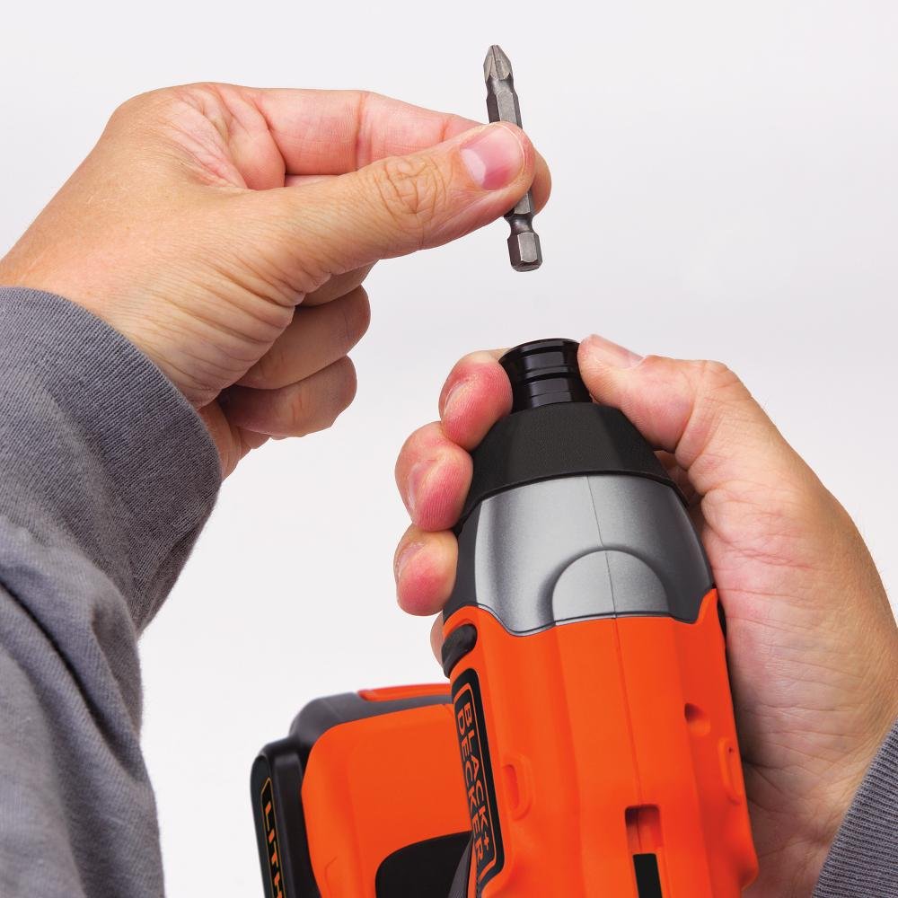 BLACK+DECKER 20V MAX Impact Driver Kit with Jig Saw (BDCI20C & BDCJS20B)