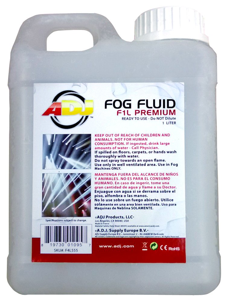 Fog Fury 1000 II and F1l Premium Fluid Package