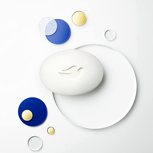 Dove Beauty Bar Gentle Skin Cleanser Moisturizing for Gentle Soft Skin Care Original Made With 1/4 Moisturizing Cream 3.75 oz 2 Bars, Pack of 24