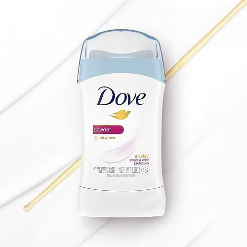 Dove Deodorant Set - Invisible Solid Deodorant for Women, Dove Antiperspirant Deodorant, 48-Hour Effective Protection with Nourishing Oils for Soothing Sensitive Skin, Scented, 1.6 Oz (4 Piece Set)