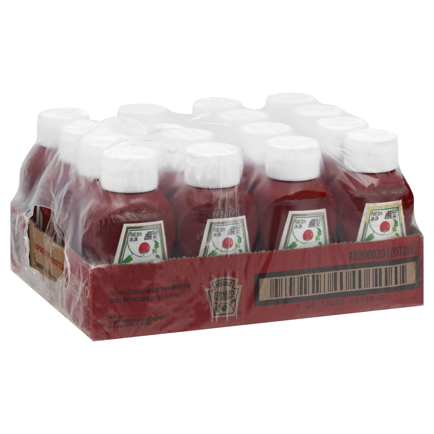 Heinz Ketchup (14 oz Bottles, Pack of 16)