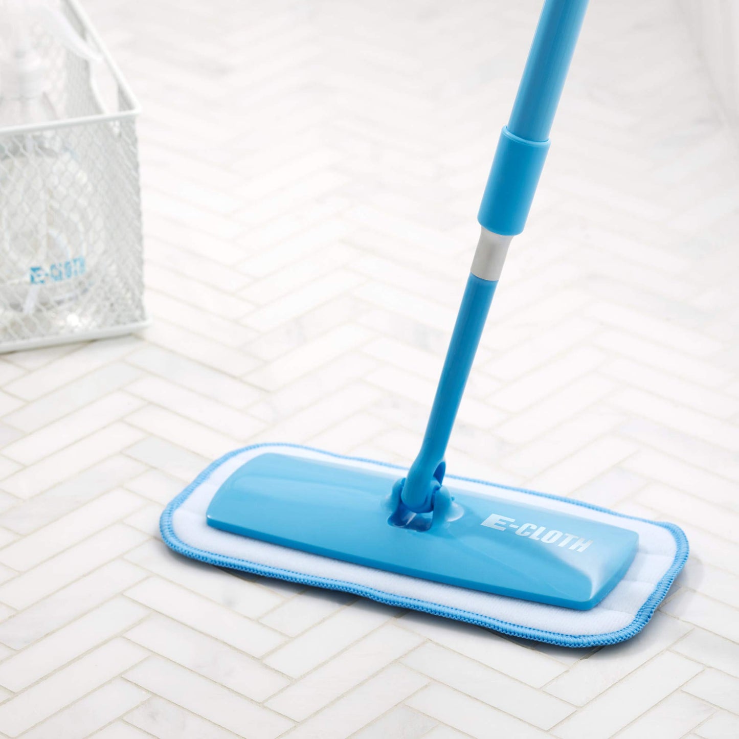 E-Cloth Mini Deep Clean Mop, Premium Microfiber Mops for Floor Cleaning, Great for Hardwood, Laminate, Tile and Stone Flooring, Washable and Reusable, 100 Wash Guarantee, 1 Pack