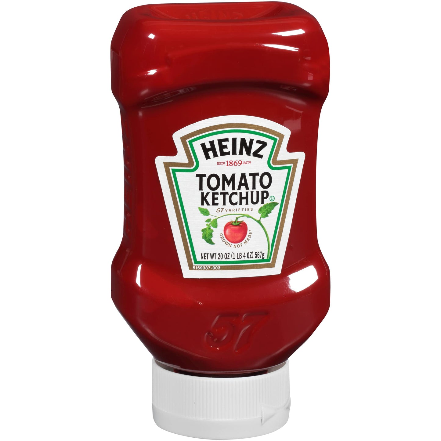 Heinz Ketchup Forever Full Inverted Bottle (20 oz, Pack of 12)