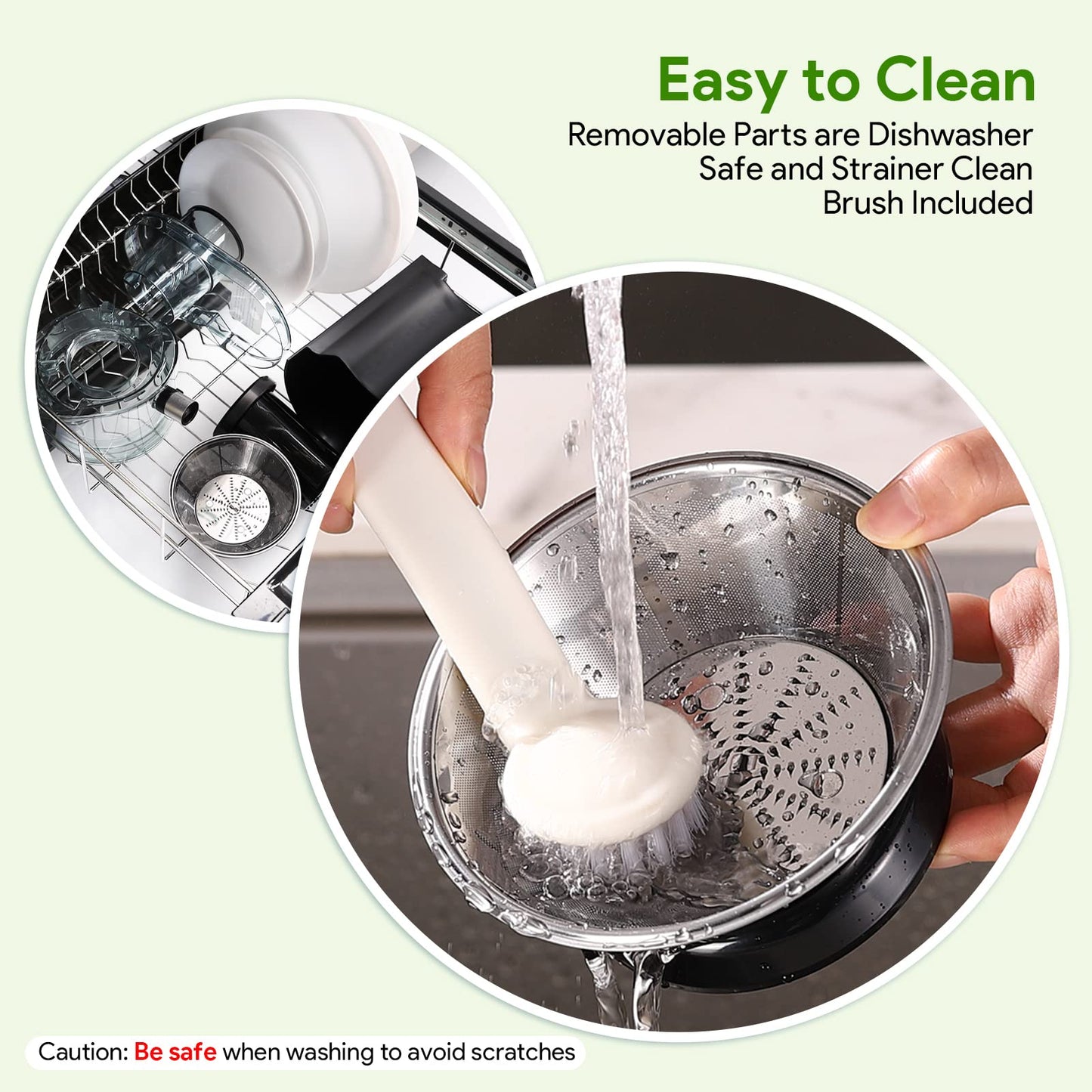 Juicer Machine, Bagotte 400W Centrifugal Juicer Extractor with 3 Speeds, 3'' Feed Chute for Fruit and Vegetable, Juicer,304 Stainless Steel,Easy to Clean,Anti-drip,BPA Free, Included Brush, DB001