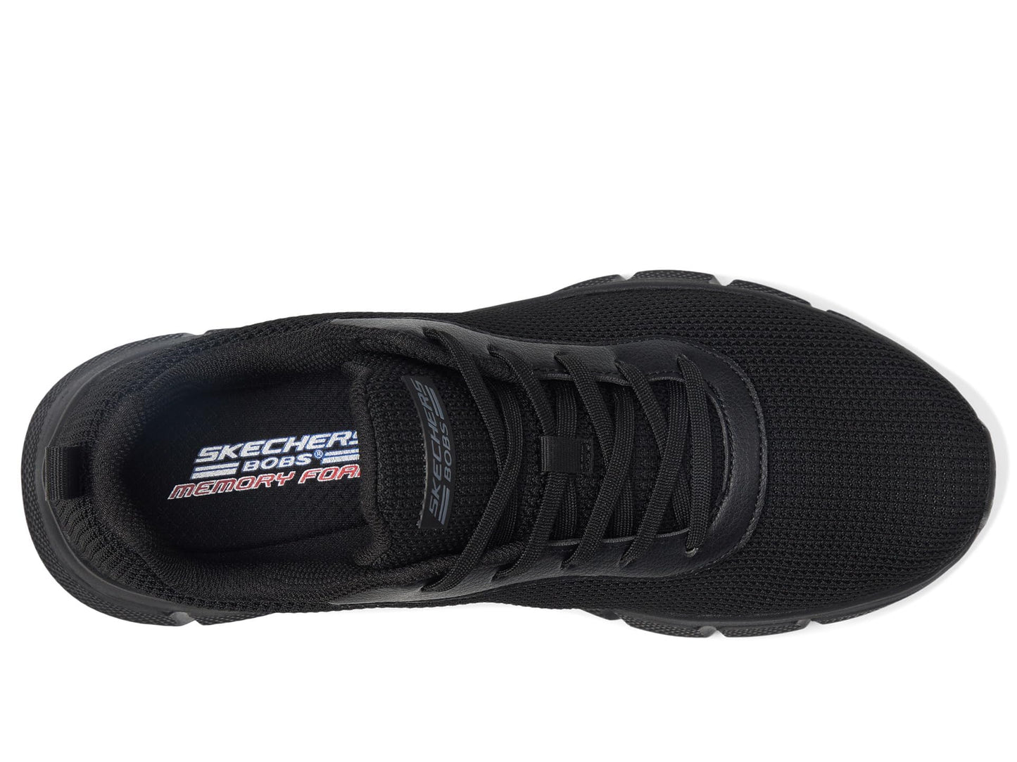 Skechers mens Bobs B Flex - Cool Edge Sneaker, Black, 10.5