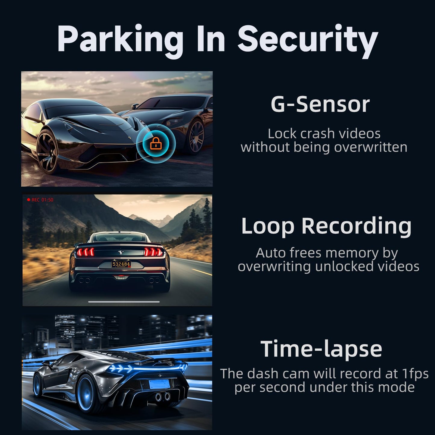 E-YEEGER Dash Cam Front 4K: Mini Dash Cams for Cars, 2160P Car Camera with Free 32GB Card, WiFi Dash Camera with APP, WDR Night Vision, 24 Hours Parking Monitor Dashcams, G-Sensor, Support 256GB Max