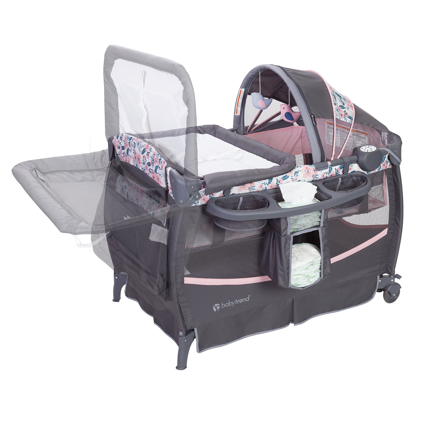 Baby Trend Deluxe II Nursery Center Playard, Bluebell