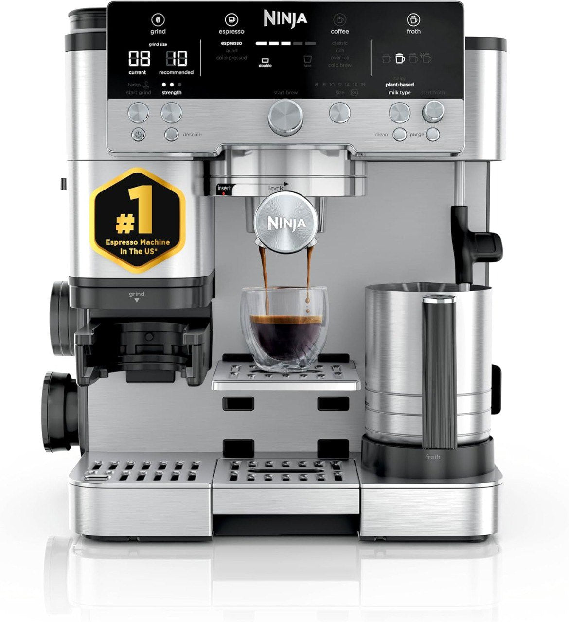 3-in-1 Espresso Coffee Maker Machine