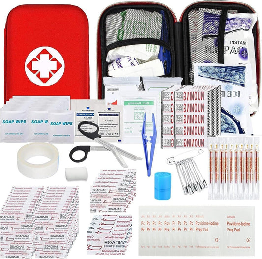 275 Piece Compact Car Emergency First Aid Kit