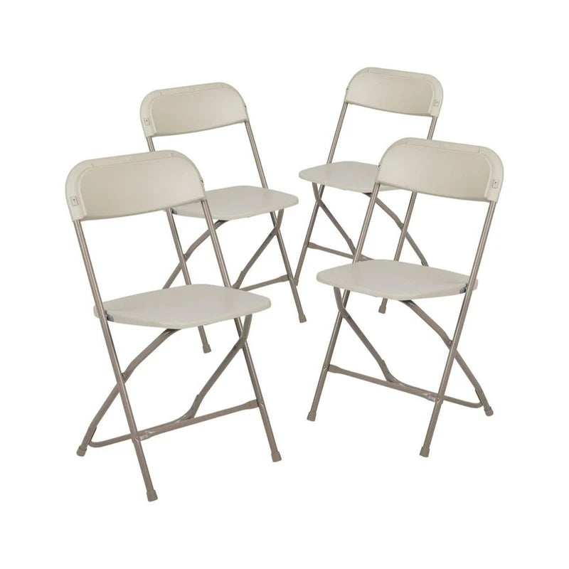 4 Pack Flash Furniture Heavy Duty Folding Chairs