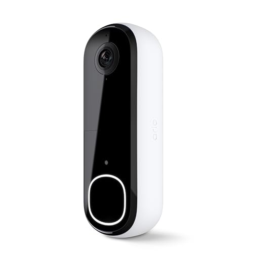 Arlo 2K Wireless Wired Video Doorbell Camera