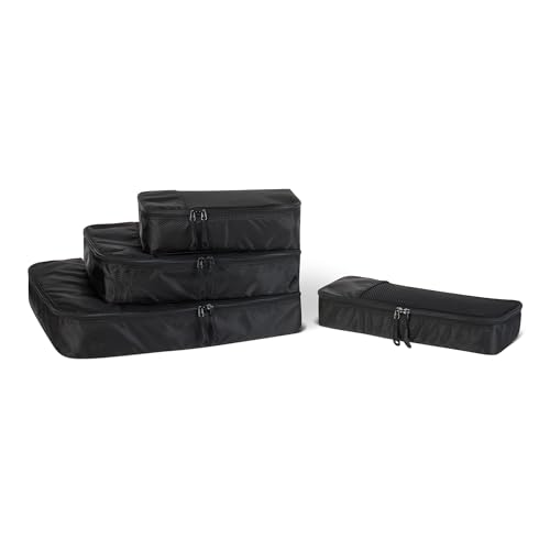 4 Piece Amazon Essentials Luggage Packing Cubes Set