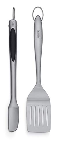 Weber 2-Piece Stainless Steel Grill Tool Set