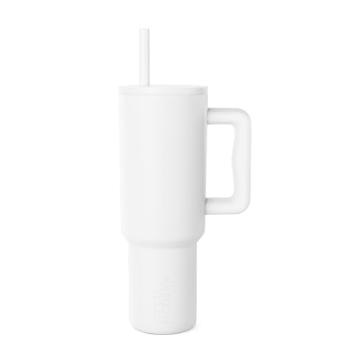40 oz Insulated Stainless Steel Tumbler with Handle