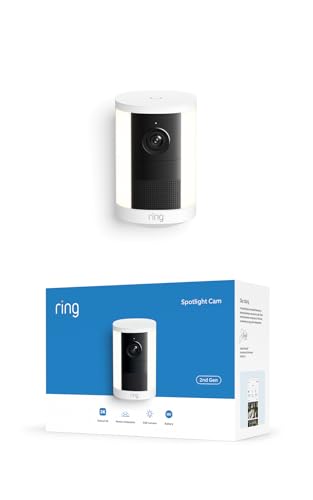 Ring 2K Battery Spotlight Security Camera