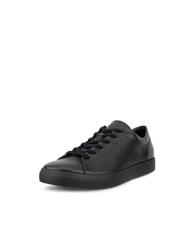 ECCO Soft 10 Leather Lace Up Sneakers