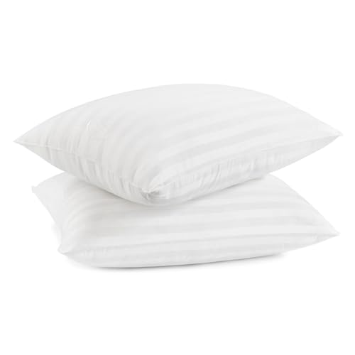 2 Pack Serta Down Alternative Bed Pillows Medium Support