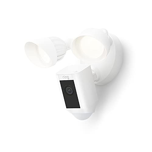 Ring Floodlight Cam Wired Plus Motion-Activated 1080p HD