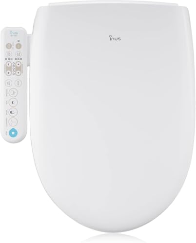 Electric Heated Bidet Toilet Seat with Smart Features