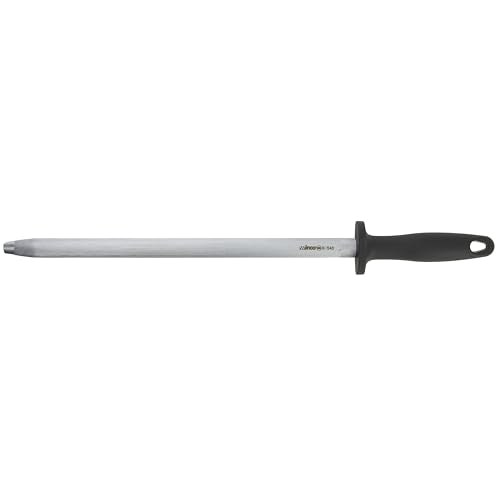 Winco 14-Inch Oval Sharpening Steel Knife Honer