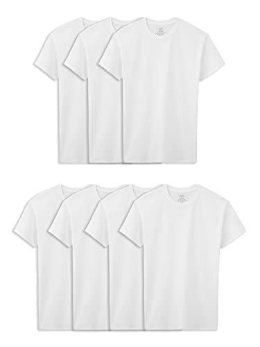 7 Pack Fruit of the Loom Boys Cotton Undershirts