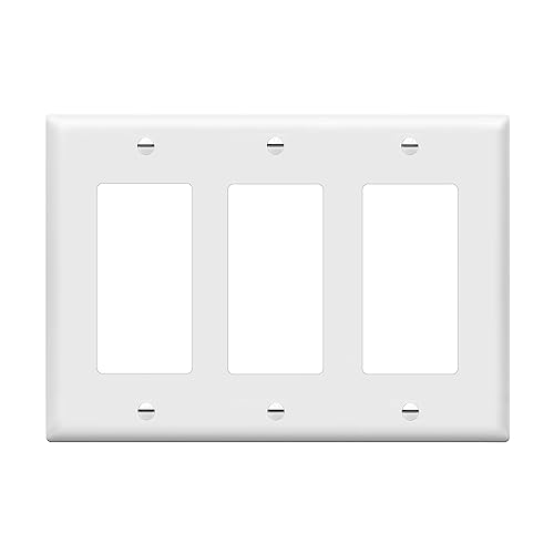 Single Gang Decorator Light Switch Wall Plate